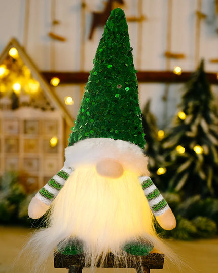 Glowing gnome christmas decoration’s