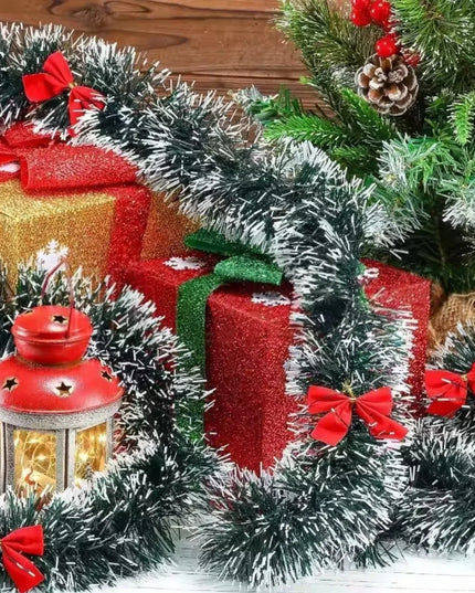 Christmas tinsel ribbons 6M/10M length