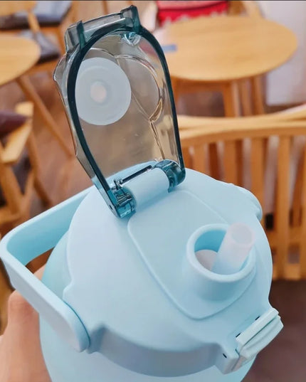 2L motivated speech water bottle