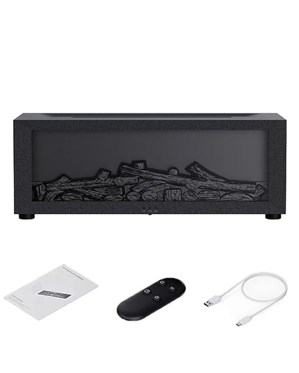 Essential Oils flame automatic air humidifier with LED light remote