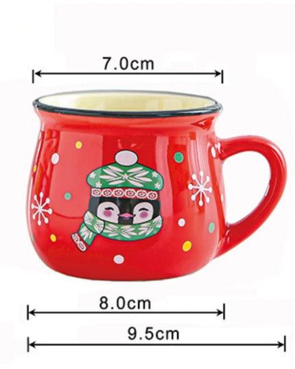 150ML Ceramic christmas cup